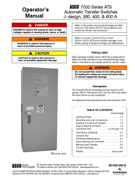 asco  seriesoperators manual  switch cable prueba gratuita de