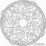 Mandala Coloring Music Pages Getcolorings Printable sketch template