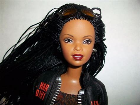 black barbie african american aa harley davidson braids 1736827887