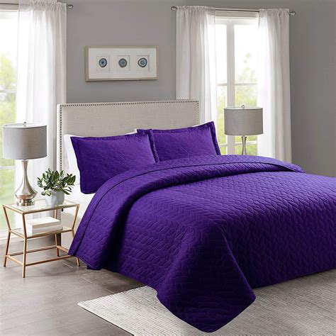 marcielo  piece lightweight bedspread quilt set microfiber quilt