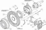 Wilwood Brake Rear Kit Dr Schematic Aero4 Parking Assembly Big Brakekits Brakes sketch template