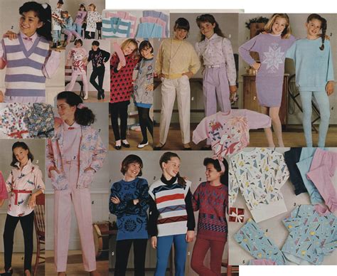 1986 sears christmas catalog girls fashion 80s and