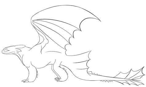 train  dragon coloring pages light fury  toothless