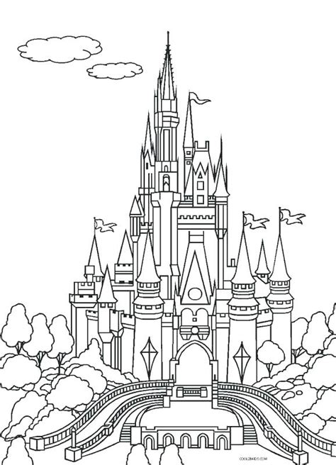 elsas castle coloring page coloring pages