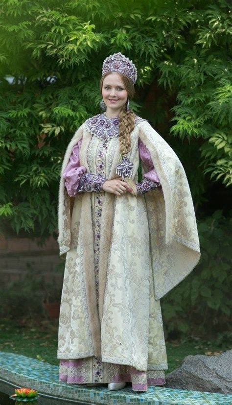 Russian Costume Kokoshnik Headdress Этнические наряды Модные стили