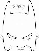 Batman Mask Masks Superheroes Maske Fastseoguru sketch template