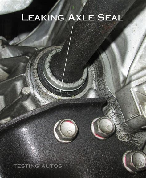 silverado axle seal leaking