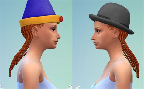 female dreadlocks conversion  necrodog  mod  sims sims