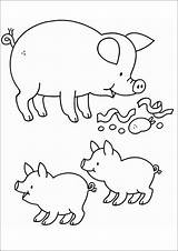 Bauernhof Marrano Cozinha Riscos Marranos Schwein Cerdos Granja Malvorlagen Bauernhoftiere Kostenloseausmalbilder Patchwork Tiere Schweine Agulhas Fios Carinho Zeichnung sketch template