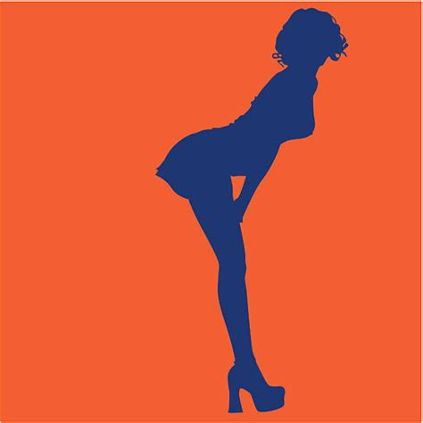 pin up silhouette illustrations royalty free vector graphics and clip