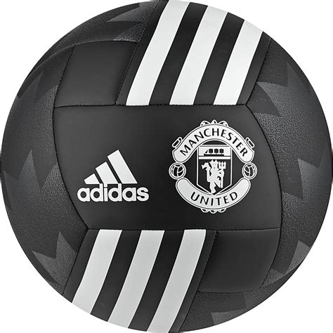 adidas manchester united soccer ball black white soccer master