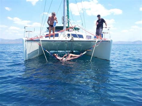 perfect spot  tanning   boat trip