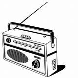 Radio Drawing Old Boombox Clipart Tower Drawings School Clipartmag Getdrawings Paintingvalley sketch template