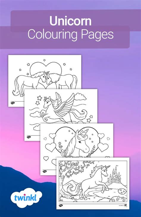unicorn colouring pages unicorn coloring pages crafts  kids