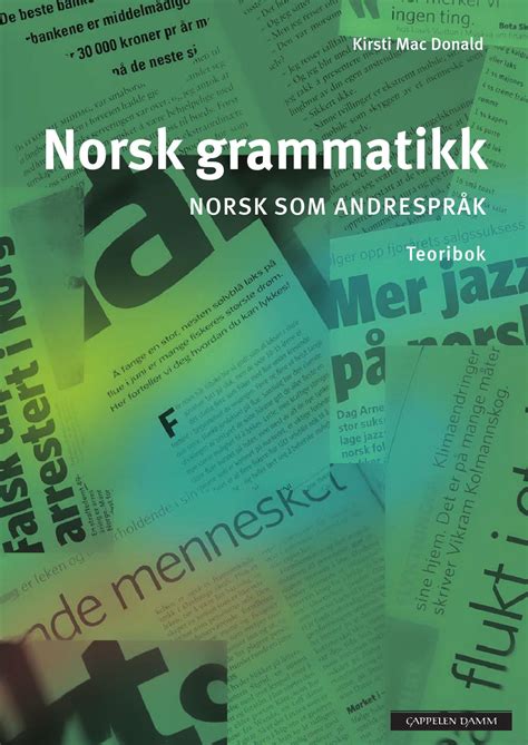 norsk grammatikk  cappelen damm