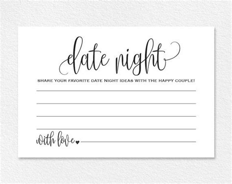 date night invitation template printable printable templates