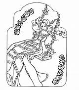 Sissi Coloring Pages Princess Barbie Book Gif Hercegn Prinses Discover sketch template