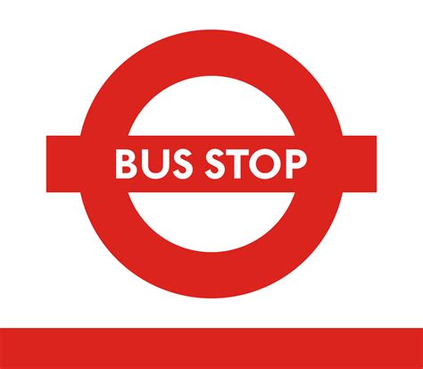 image london bus stop png logopedia fandom powered  wikia