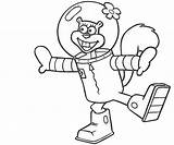 Sandy Cheeks Coloring Pages Spongebob Ability Character Squarepants Printable Cliparts Color Popular Cute Getcolorings Another Getdrawings Library Clipart sketch template