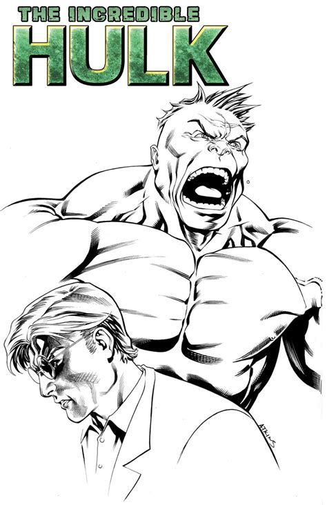 bruce banner hulk coloring pages coloring  drawing