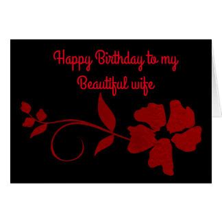 happy birthday   wife cards zazzle
