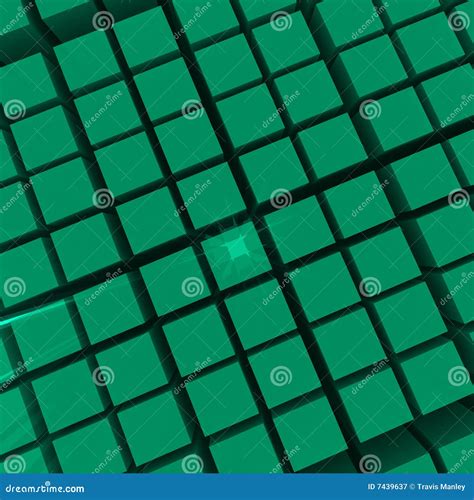 grid stock illustration illustration  cube blue