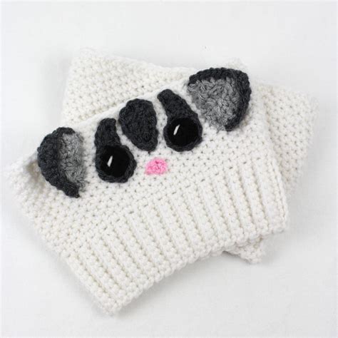 sassy  sugar glider crochet pattern boot cuff pattern etsy