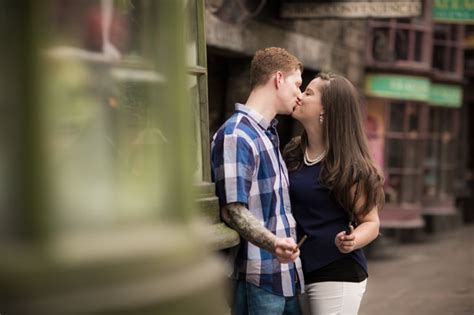 engagement photos at the wizarding world of harry potter popsugar love and sex photo 33