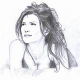 Shania Twain Portrait Deviantart sketch template
