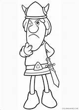 Coloring4free Vicky Viking Coloring Printable Pages Related Posts sketch template