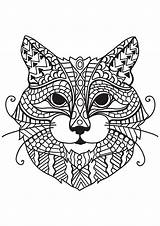 Zentangle Kleurplaat Poes Katze Gato Colorear Malvorlage Snorharen Kleurplaten Caballito Mar Kitty sketch template