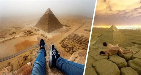 Изкачването на пирамидите в Гиза вече е углавно престъпление БратБг