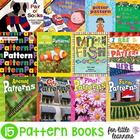 patterns book list   learners pocket  preschool