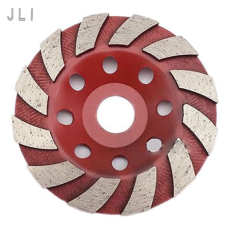 jli diamond grinding wheel   mm segment grinding disc wheel bowl shape grinding cup
