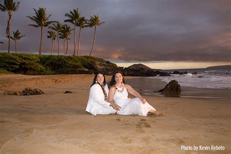 Poolenalena Beach Gay Hawaii Wedding Gay And Lesbian