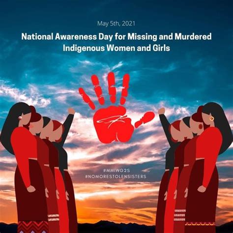 may 5th is national awareness day for missing and murdered indigenous