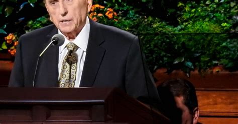 mormon church president thomas s monson — known for private visits to