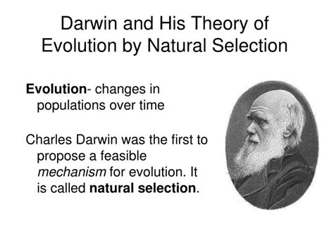 Ppt Ch 15 Darwin S Theory Of Evolution Powerpoint Pre