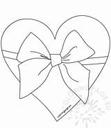 Ribbon Heart Getdrawings Drawing sketch template