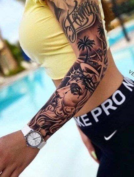 80 Coolest Sleeve Tattoos For Women Feminine Tattoo Sleeves Hand