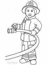 Firefighter Coloring Pages Kids Printable Color Bright Colors Favorite Choose sketch template