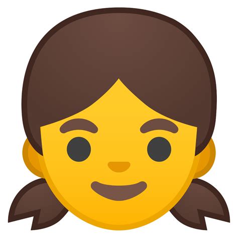 girl icon noto emoji people faces iconset google