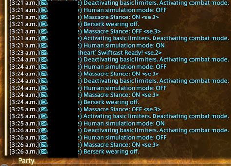 what s the worst macro you ve ever seen someone use ffxiv