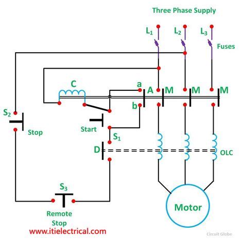 phase soft start circuit diagram