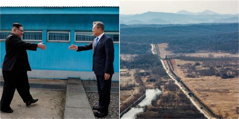 north korea south korea border shots fired after kim jong