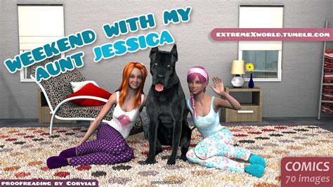 Weekend With My Aunt Jessica Extremexworld Porn Cartoon