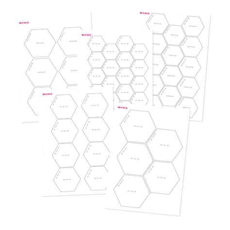 hexagon template