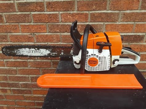 stihl ms  chainsaw  bar chain serviced sharpened  leicester leicestershire