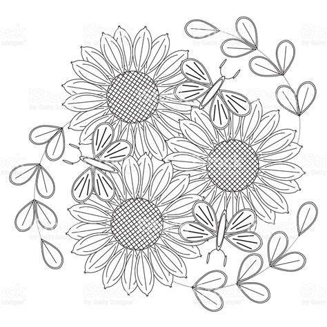 realistic sunflower coloring pages sunflowers  vincent van gogh