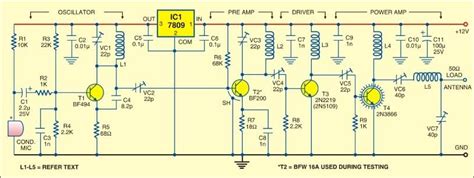 high quality long range fm transmitter fm transmitter circuit diagram